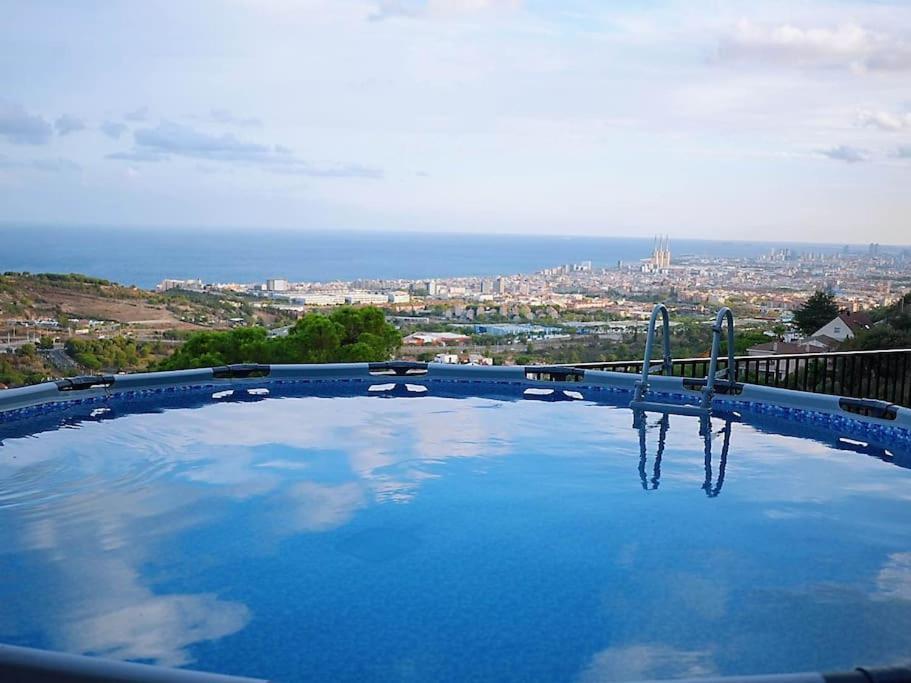 A+View Private Terrace Private Pool Family Fun Villa Badalona Exteriör bild